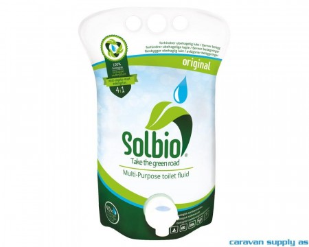 Sanitærvæske Solbio Original 1,6l = 40 doser