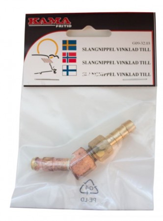 Slangenippel vinklet