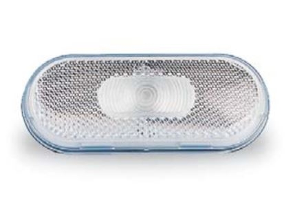 Posisjonslys Jokon med 5W lampe. Hvitt glass.